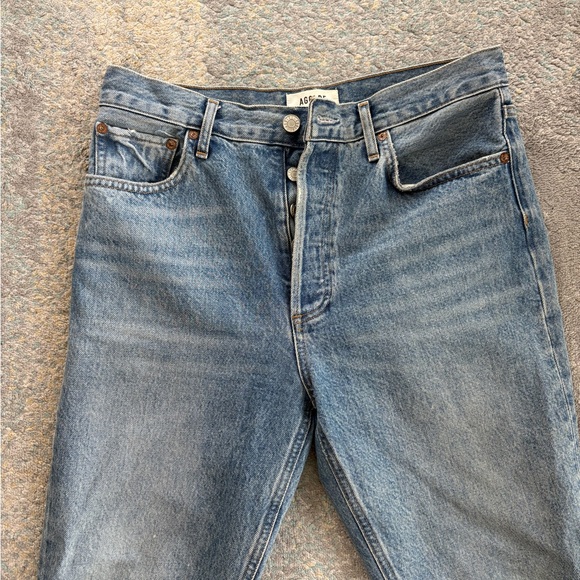 Agolde Riley High Rise Jeans - Picture 2 of 7